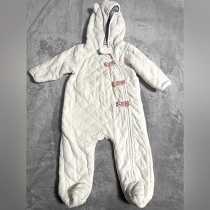 Baby girls winter coat overall size 6-9m